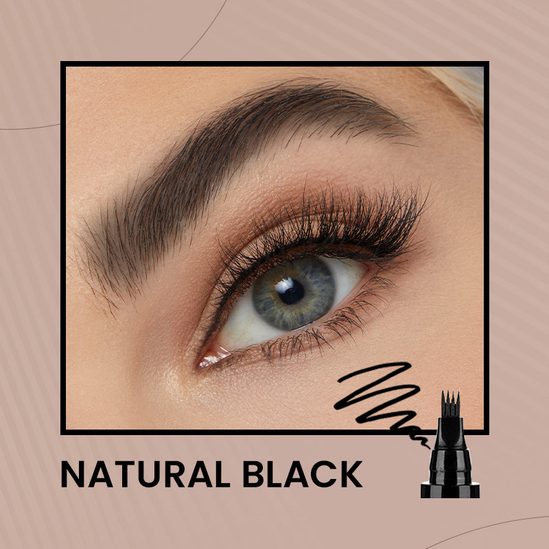 🔥👁️Dlufryna® Waterproof Four-tip Beard and Eyebrow Pen✨