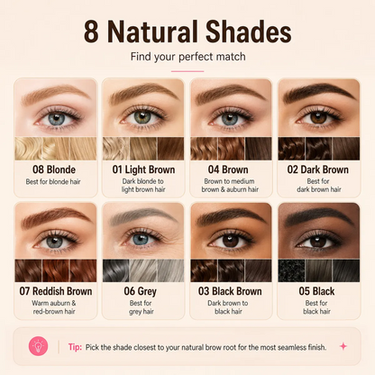 👉 🔥 Last Day — Buy 1 Get 1 FREE! 🔥⏰ | Dlufryna® 2-in-1 Curved Eyebrow Pen — Soft, Natural Hair-Like Brows in Seconds