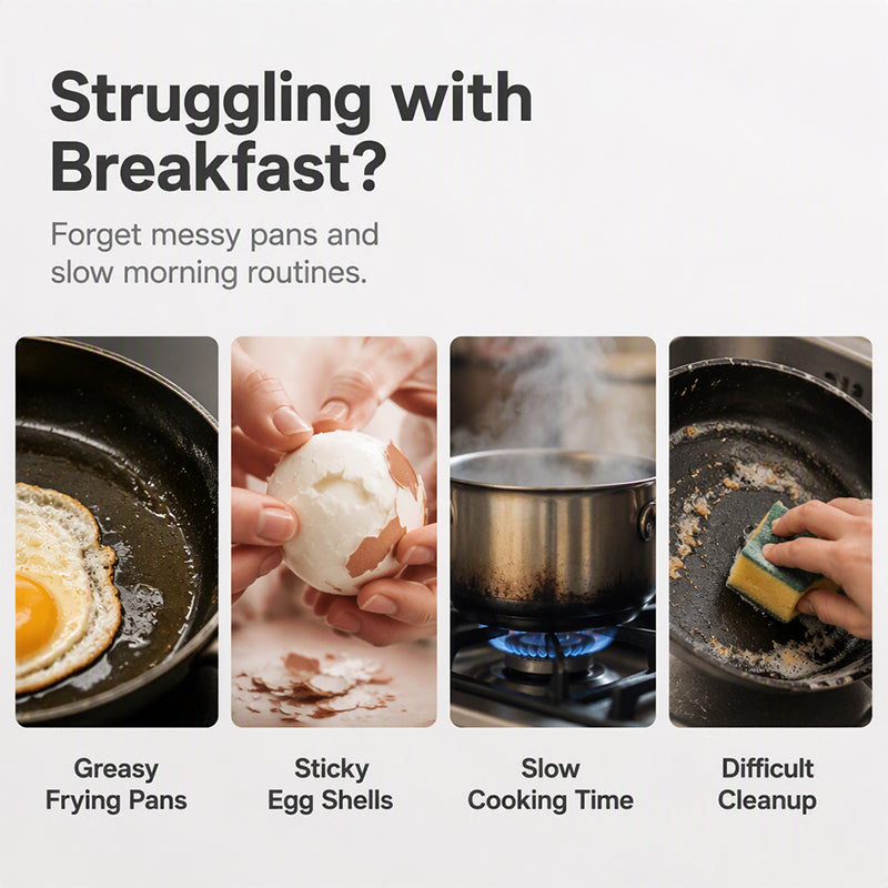 up 🥚🏠 2026 BESTSELLER 🥳 Microwave Egg Poacher – Two-Egg Design, Non-Stick Surface & Easy to Clean. Uses Less Oil Than Frying – Stock Up & Save Today!