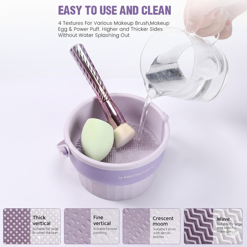 Alvixora® The Ultimate Brush & Sponge Cleaner | For Pro-Level Clean Every Day