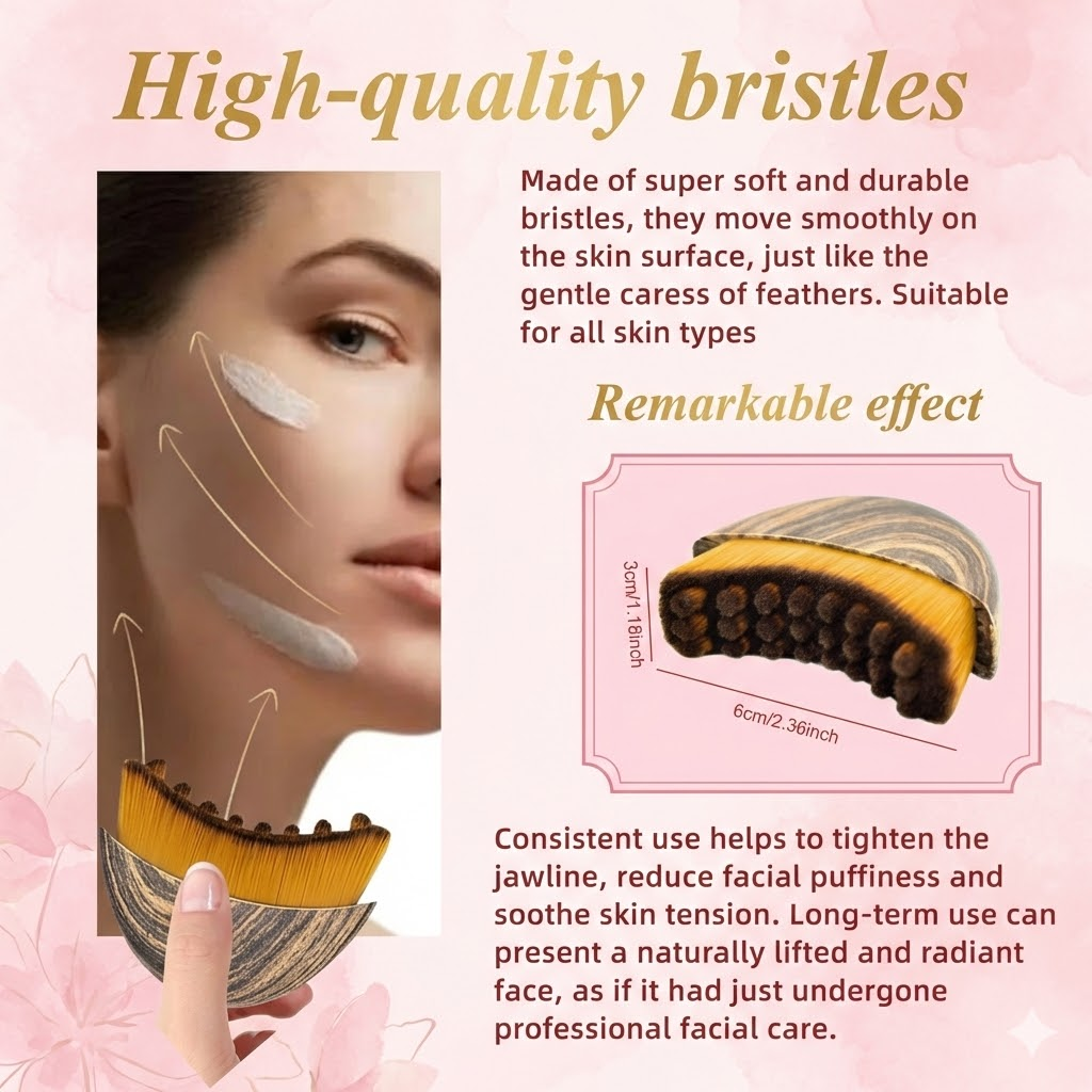 Alvixora® ALL-IN-ONE Lymphatic Face Brush｜V-Shape + Glow From Anywhere! ✨