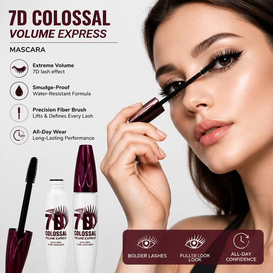 😻⏰👉 Final 24 Hours:Buy 1 Get 1 FREE  — Dlufryna® 7D Colossal Mascara | Lift, Volume & Smudge-Proof Drama