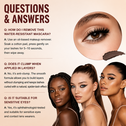 ⏰💥  Final 24 Hours:Buy 1 Get 1 FREE  — Dlufryna® 7D Colossal Mascara | Lift, Volume & Smudge-Proof Drama