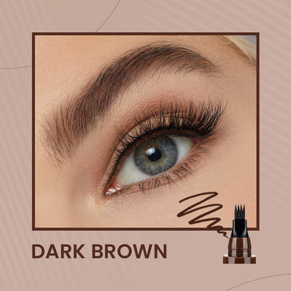 🔥👁️Dlufryna® Waterproof Four-tip Beard and Eyebrow Pen✨