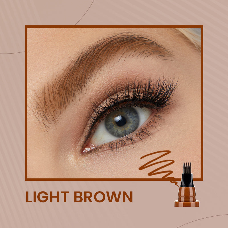 🔥👁️Dlufryna® Waterproof Four-tip Beard and Eyebrow Pen✨