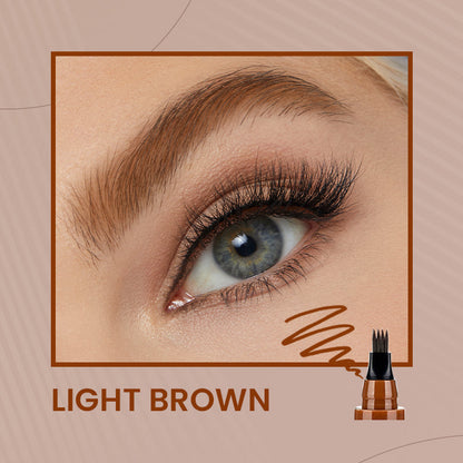 🔥👁️Dlufryna® Waterproof Four-tip Beard and Eyebrow Pen✨
