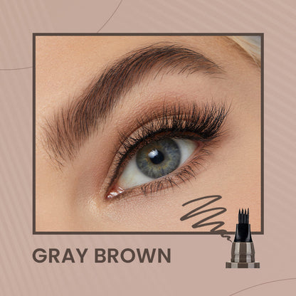 🔥👁️Dlufryna® Waterproof Four-tip Beard and Eyebrow Pen✨